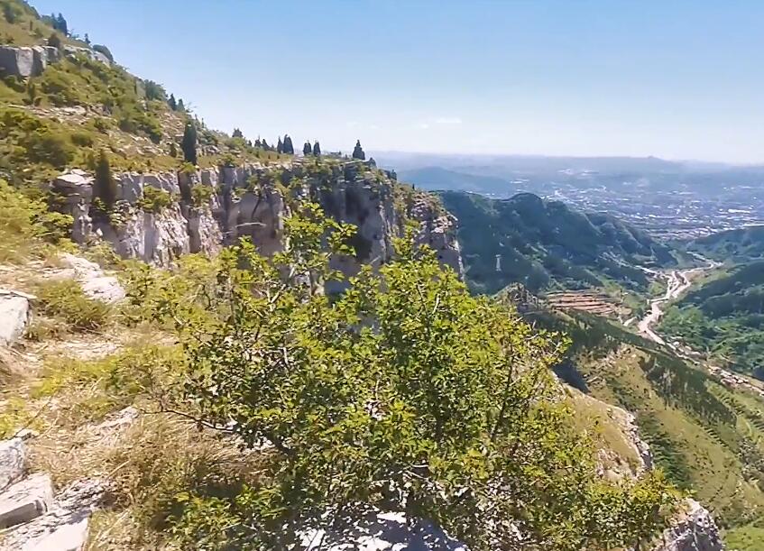 山东淄博原山森林公园谷台景点介绍1