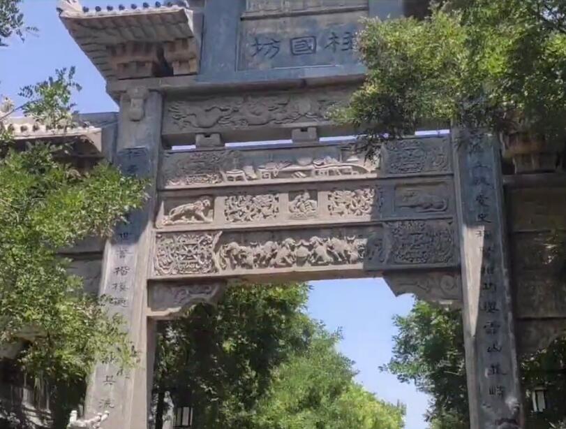 山东潍坊青州古城柱国坊景点介绍1