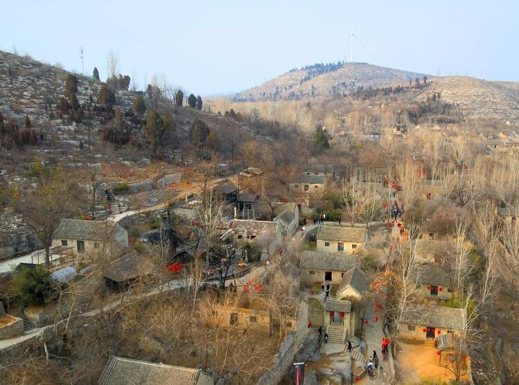 山东济宁上九山古村落景点介绍1