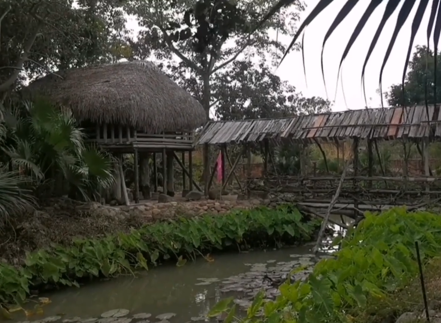 海南旅游白沙河谷本土文化园景点介绍1