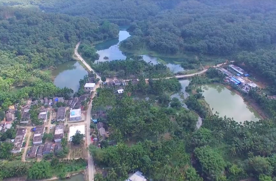 海南旅游红花冷泉湖农庄景点介绍1