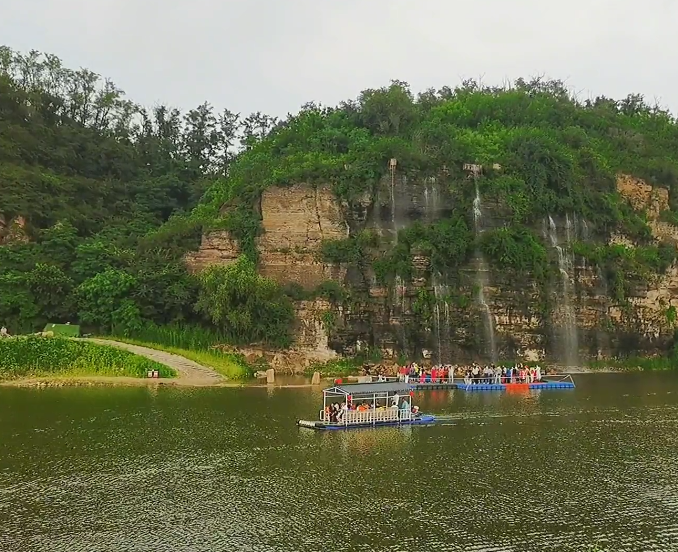 辽阳太子岛瀑布游玩攻略1