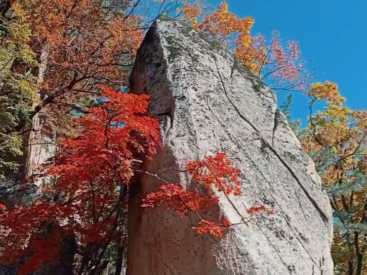 本溪枫林谷寿桃石游玩攻略1