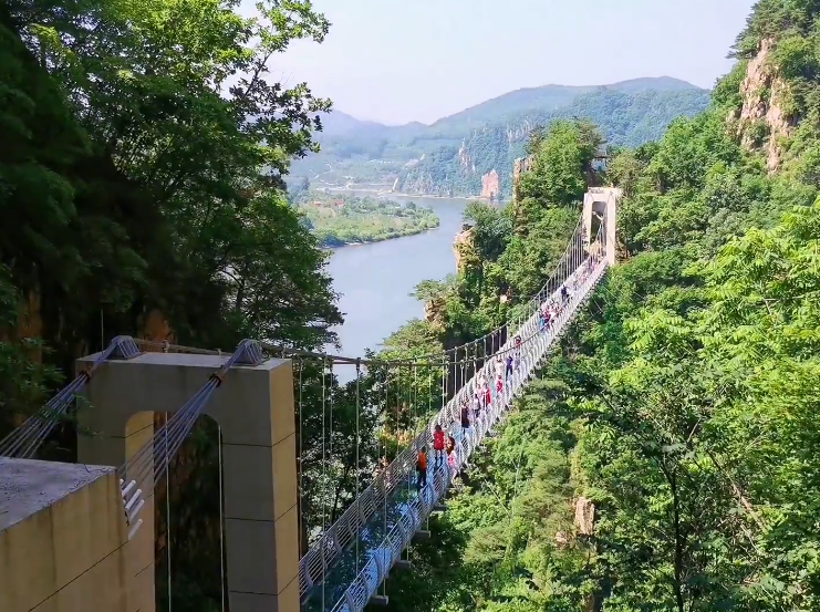 本溪虎谷峡玻璃栈道游玩攻略3