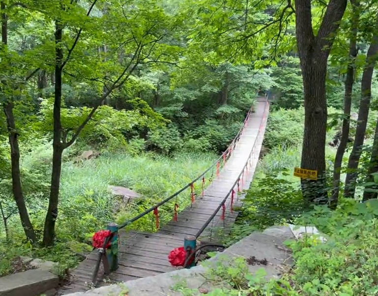 抚顺猴石森林公园鹊桥游玩攻略1