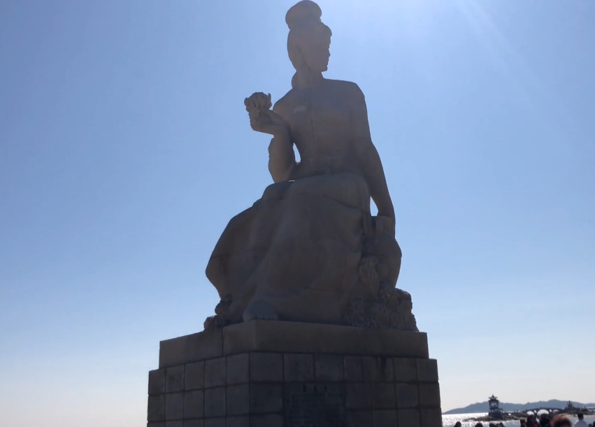 葫芦岛兴城菊花女雕像游玩攻略2