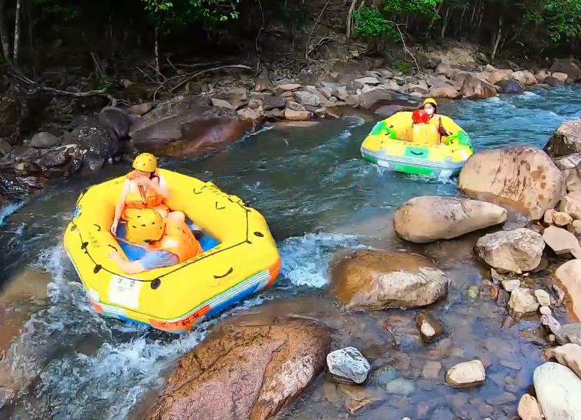 抚顺十八滩漂流游玩攻略1