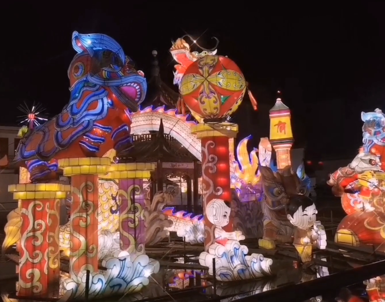 营口江南花灯小镇游玩攻略1