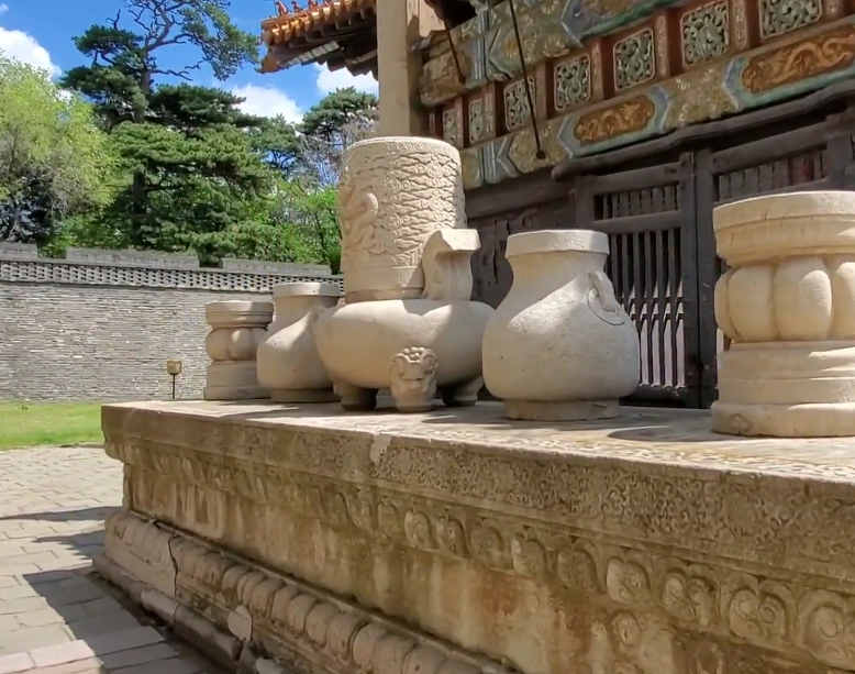 沈阳清福陵石祭台游玩攻略1