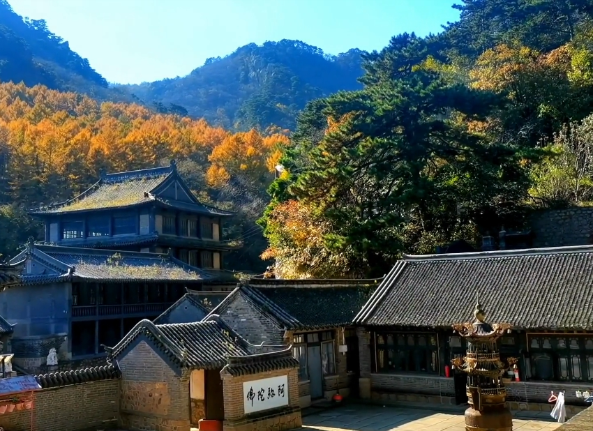 鞍山千山中会寺游玩攻略1