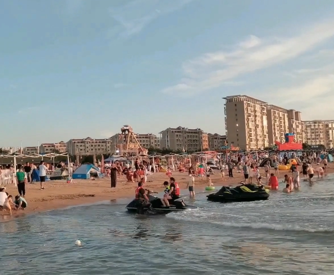 大连月亮湾浴场游玩攻略1