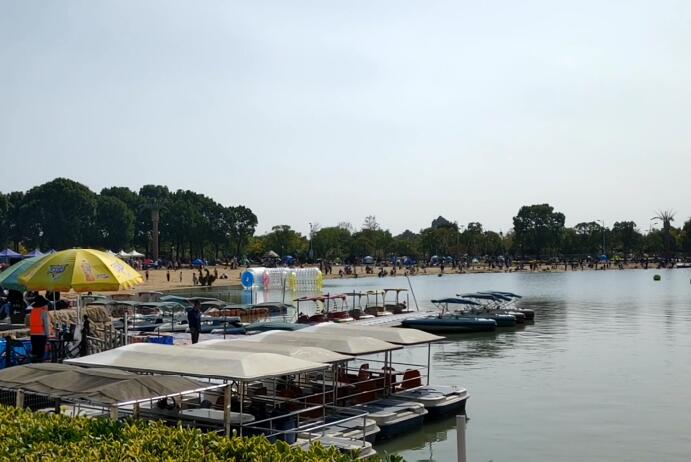 松江月湖雕塑公园游玩攻略1