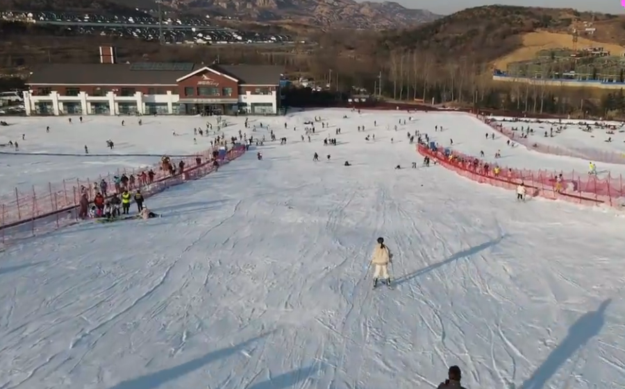 北京旅游景点:阳光雪山城堡滑雪场1