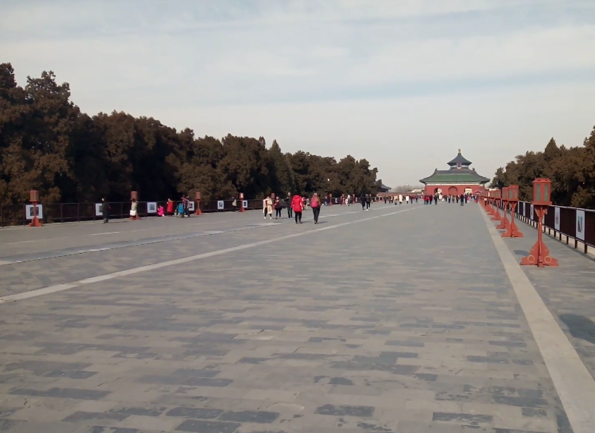 北京旅游景点:天坛丹陛桥1