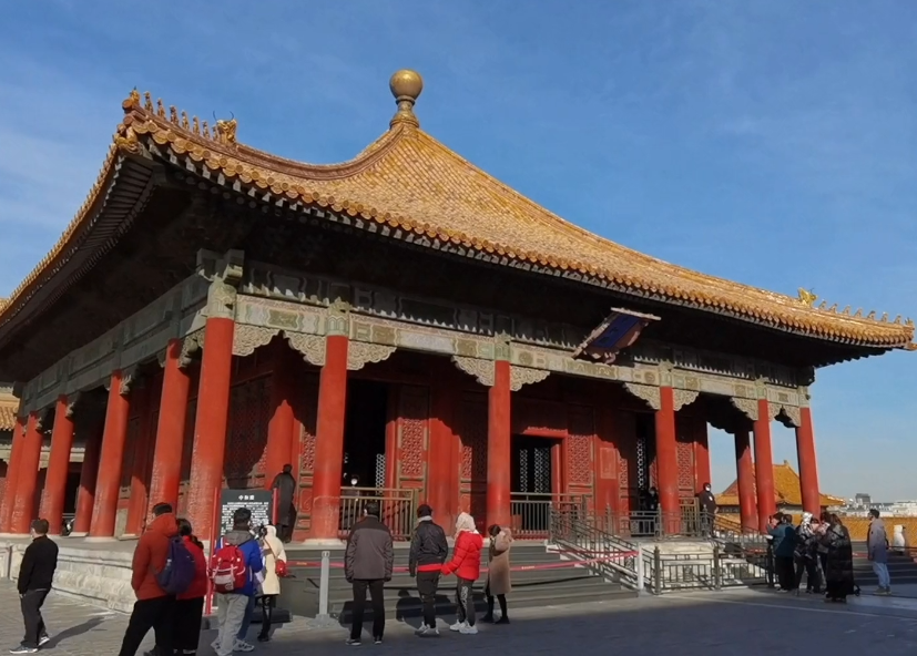 北京旅游景点:故宫中和殿1