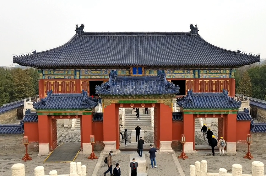 北京旅游景点:天坛皇乾殿1