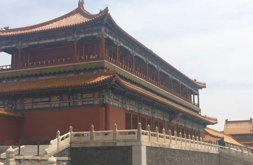 北京旅游景点:故宫体仁阁1