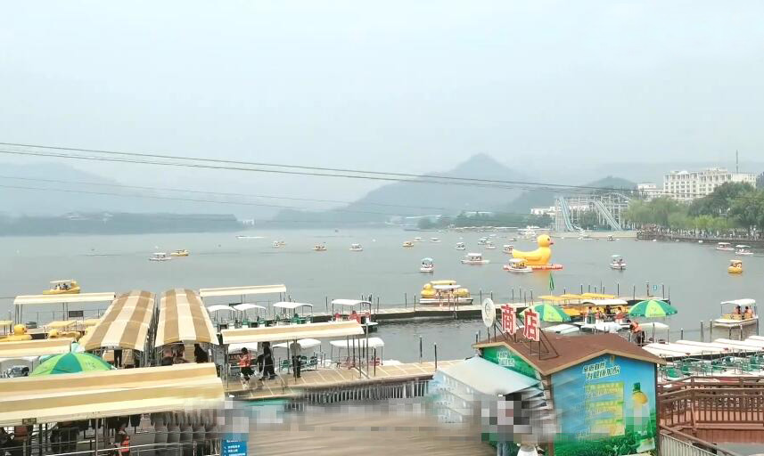 北京旅游景点:雁栖湖湖景水上乐园1