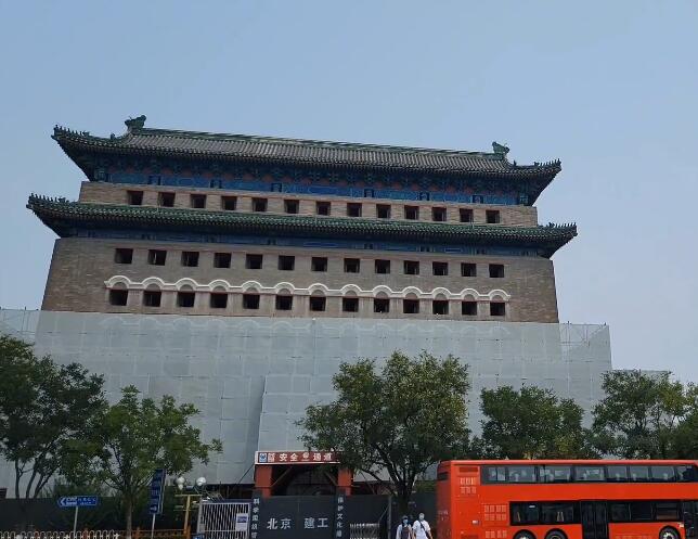 北京旅游景点:前门箭楼1
