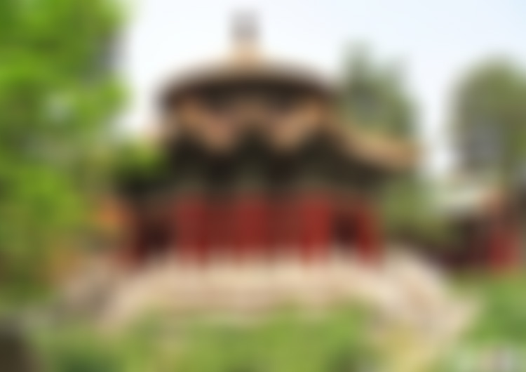 北京旅游景点:故宫万春亭和千秋亭1