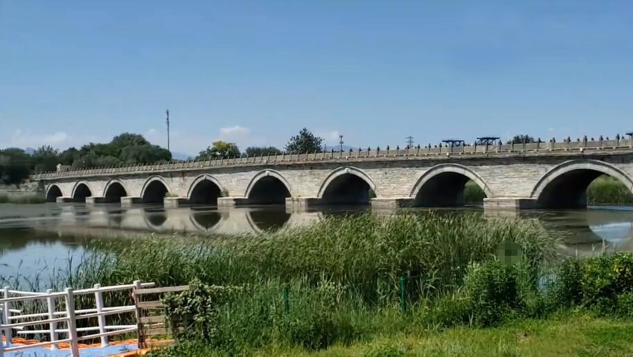 北京旅游景点:永定河卢沟桥1