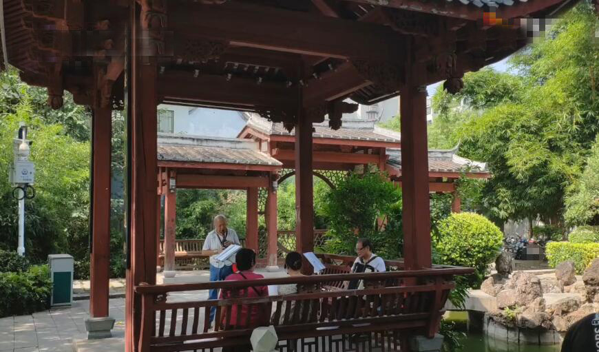 北京旅游景点:故宫玉翠亭和凝香亭1