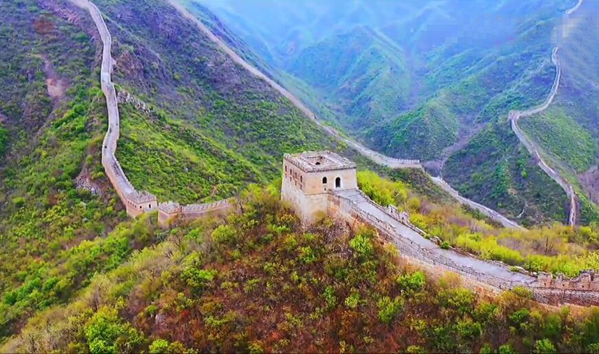 北京旅游景点:北京九渡河黄花城水长城1