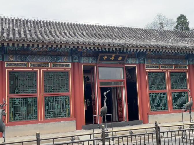 北京旅游景点:故宫乐寿堂1