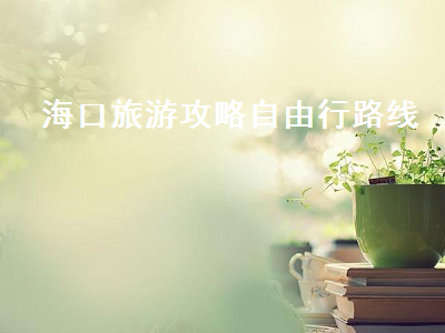 海口旅游攻略自由行路线（海口旅游攻略自由行路线推荐）2