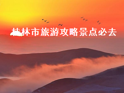 桂林市旅游攻略景点必去(桂林市内旅游攻略必去景点)2