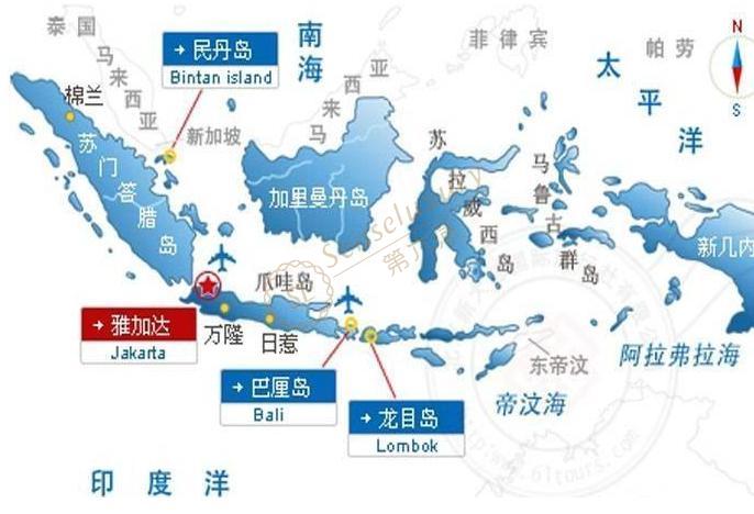 爪哇岛游玩路线推荐1