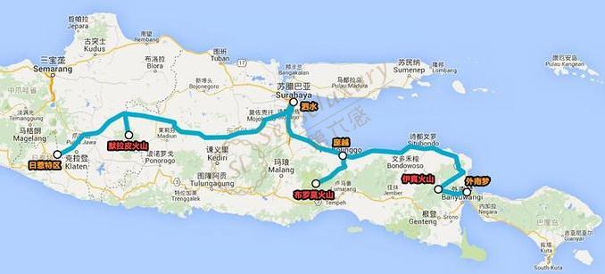 爪哇岛游玩路线推荐2