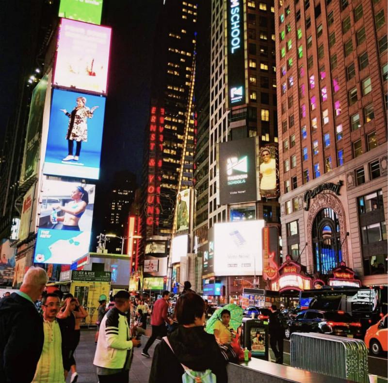 美国纽约时代广场游记景点打卡1