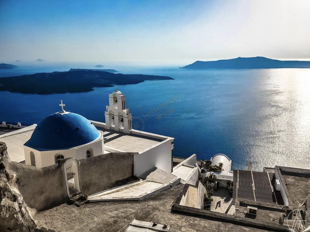 梦幻中的蓝白色——圣托里尼自由行路线4