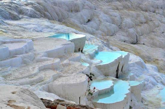 到了土耳其怎么能错过好玩的棉花堡呢？4