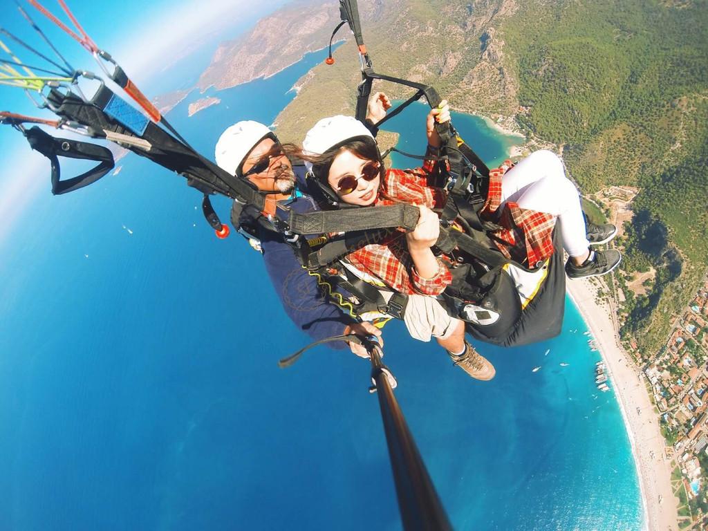 为大家分享一下土耳其费特希耶滑翔伞体验2