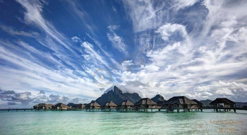 来大溪地可以体验下波拉波拉群岛四季度假酒店2