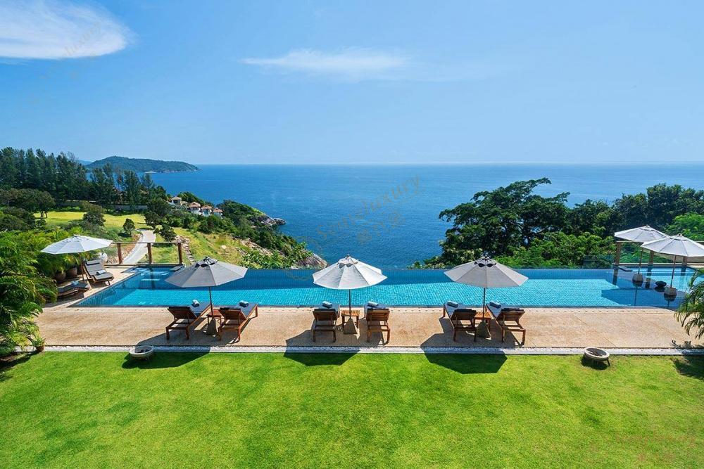 普吉岛度假别墅推荐，欣赏水天一色1