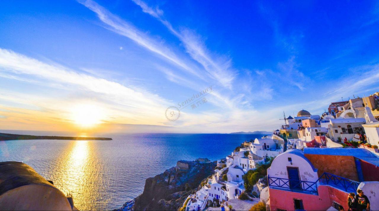 到圣托里尼岛的最美伊亚小镇度蜜月4