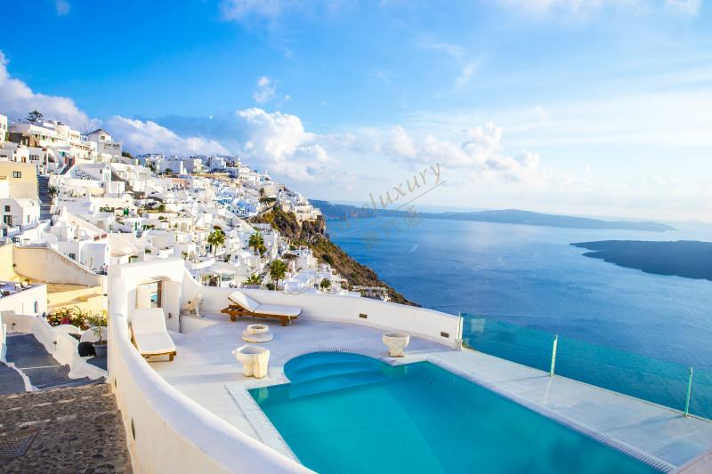 到圣托里尼岛的最美伊亚小镇度蜜月6