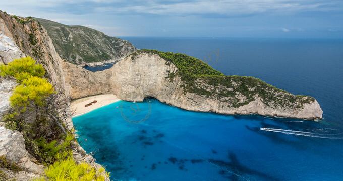 来了希腊，肯定不能错过扎金索斯岛的沉船湾1