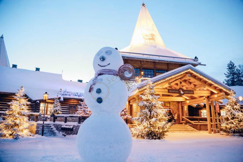 芬兰最出名的地方就属圣诞老人村，一定要去1