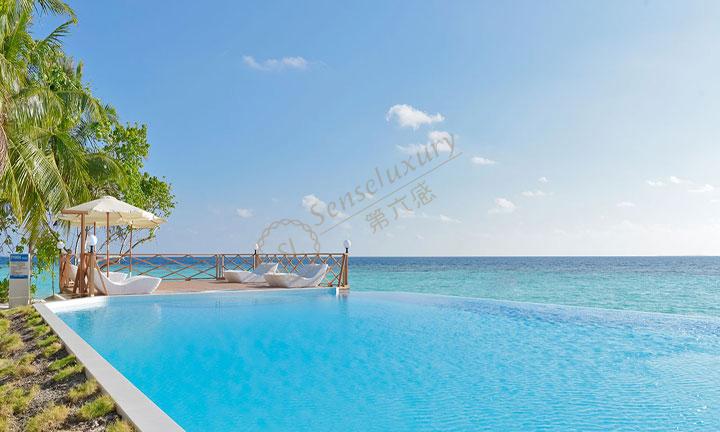 马尔代夫蓝色美人蕉岛是蜜月游的好地方2