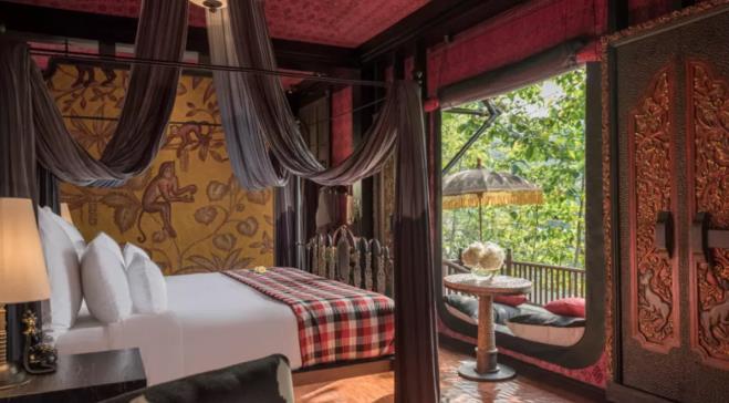 在巴厘岛的雨林帐篷看夕阳/晨光/听鸟叫4