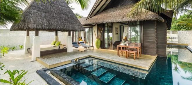 卓美亚JV网红滑梯,马代开放后的度假时光可以这么过4