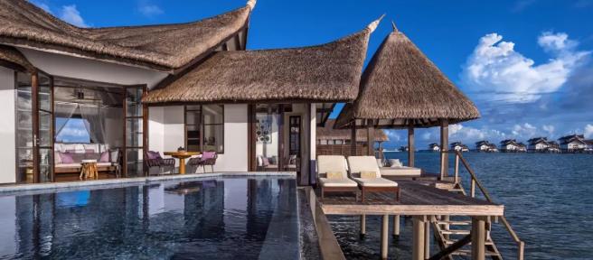 卓美亚JV网红滑梯,马代开放后的度假时光可以这么过7