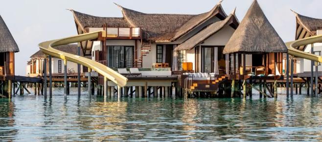 卓美亚JV网红滑梯,马代开放后的度假时光可以这么过8