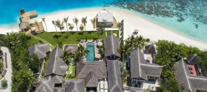 卓美亚JV网红滑梯,马代开放后的度假时光可以这么过10