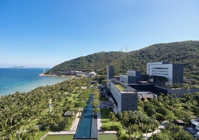 三亚太阳湾柏悦酒店|在博物艺术馆里,揽海观星2