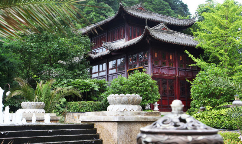 成都宝山温泉是泡汤的好去处2